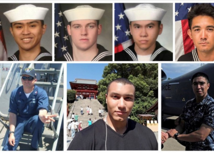 As seven sailors are mourned, Navy admiral commends crew for heroic efforts