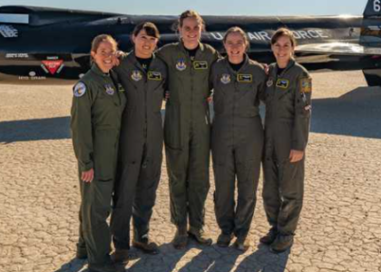 Air Force graduates its largest class of female test pilots and engineers in history